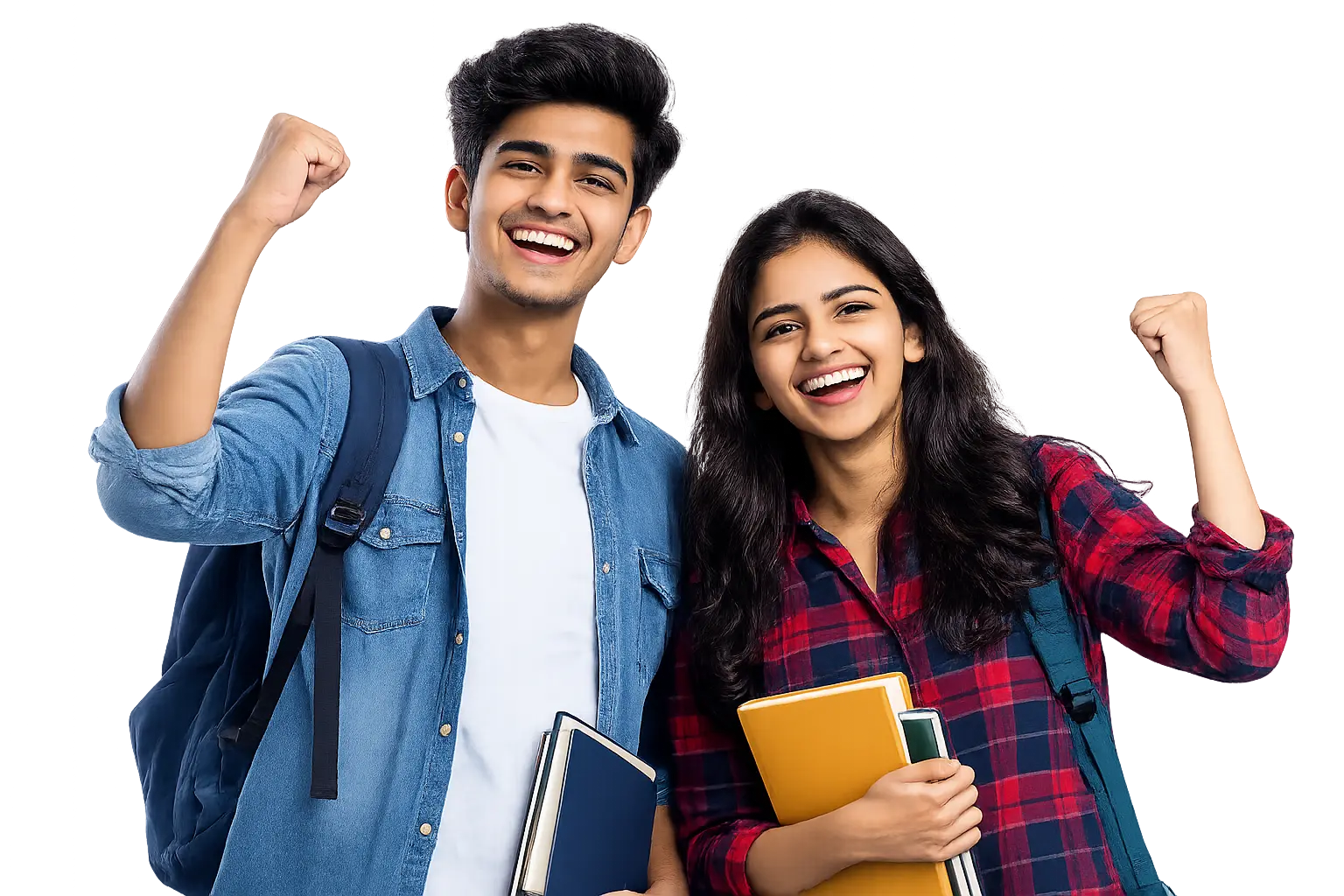 Indian students holding study notebooks at CIAT Academy, representing practical career training, industry-focused education, and skill development for job-ready professionals.