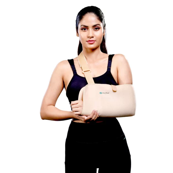 Unisex arm sling support for arm and shoulder injuries