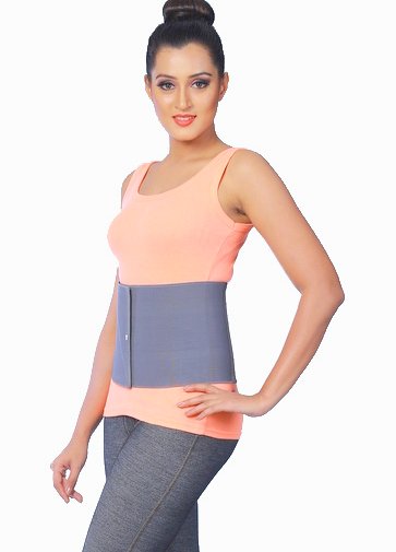 Abdominal Binder Deluxe GREY
